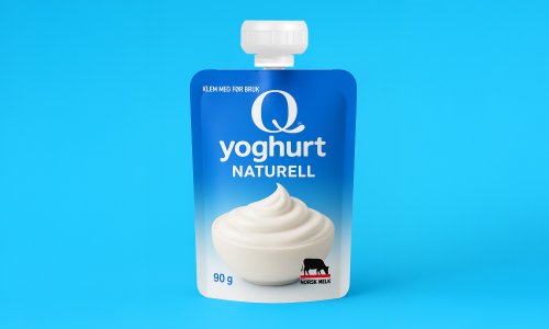 Yoghurt Naturell klemmepose 16-9