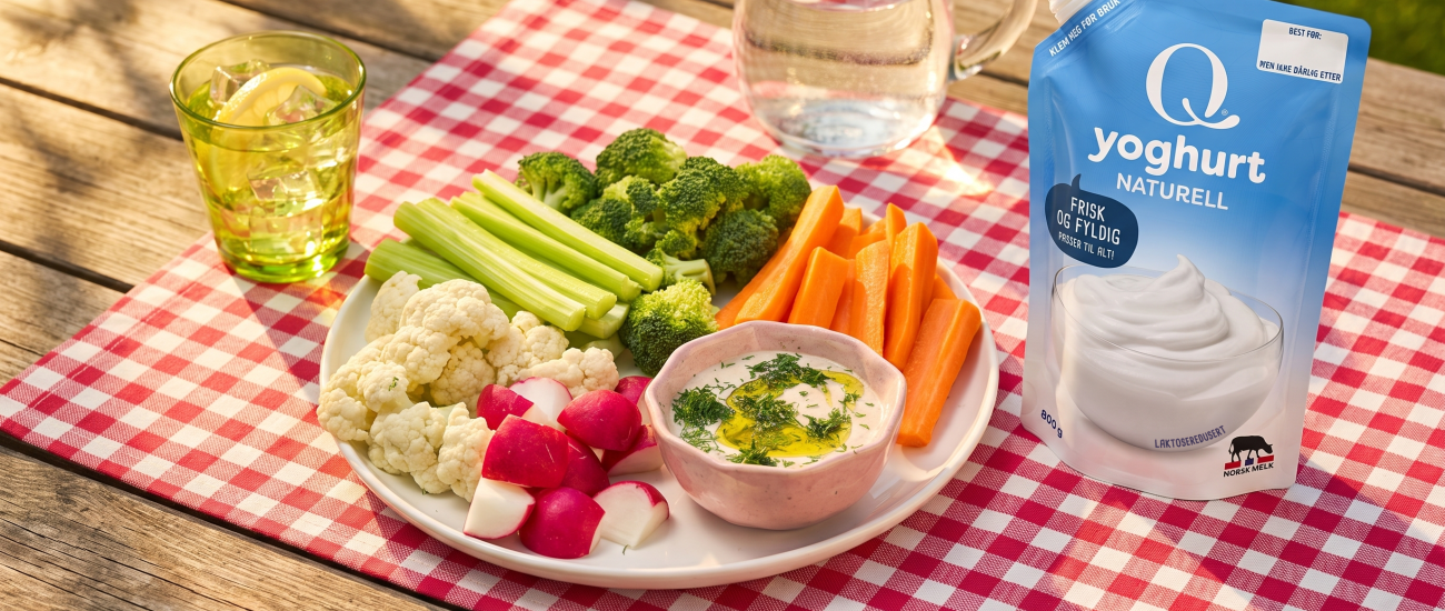 QYoghurtNaturell_Grønnsaksdipp QYoghurtNaturell_Grønnsaksdipp