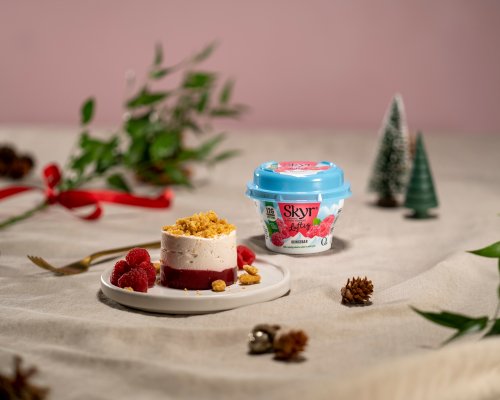 Upside down ostekake med Skyr®