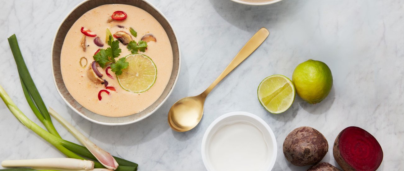 Thaisuppe med Q® Planti® Rømme Thaisuppe med Q® Planti® Rømme
