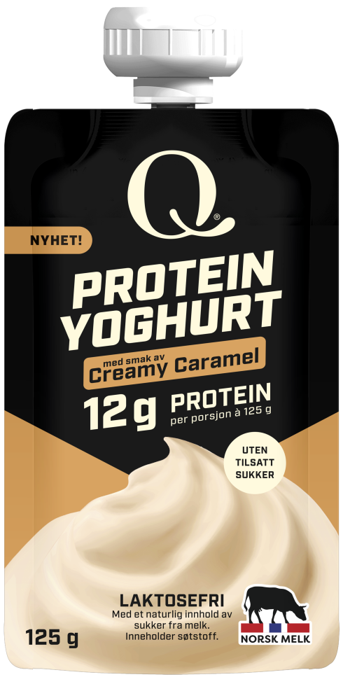 Q proteinyoghurt creamy caramel