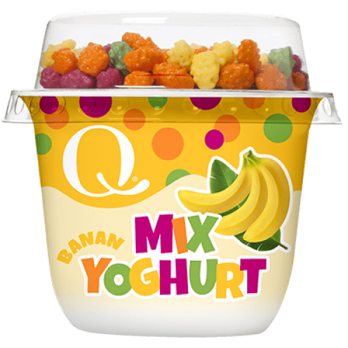 Q Mix Yoghurt Banan Q Mix Yoghurt Banan