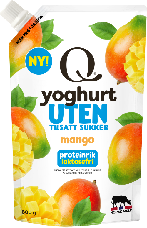 Q yoghurt uten mango Q yoghurt uten mango