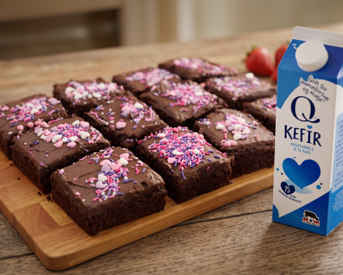 QKefir_Sjokoladekake