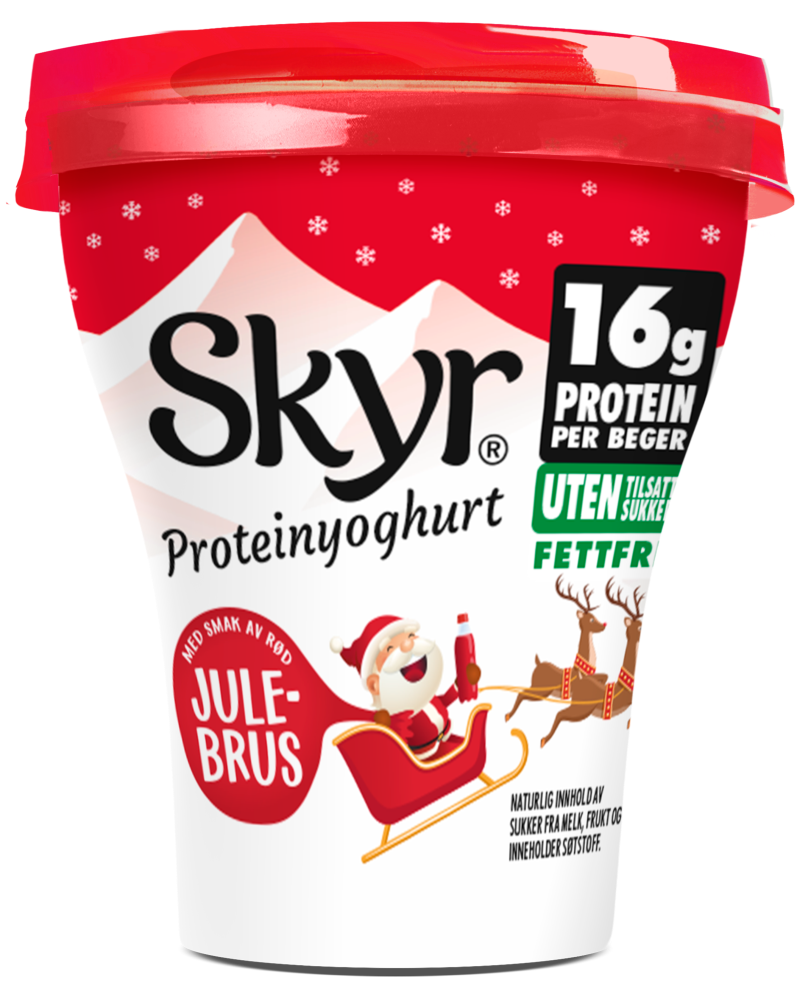 Skyr julebrus 160g april 2025