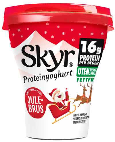 Skyr julebrus 160g april 2025