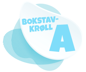 bokstavkrøll A bokstavkrøll A