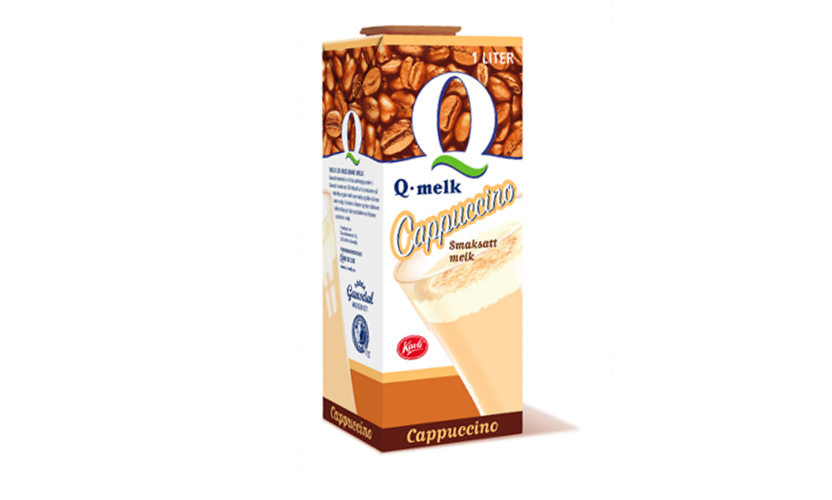 Q-melk cappuccino