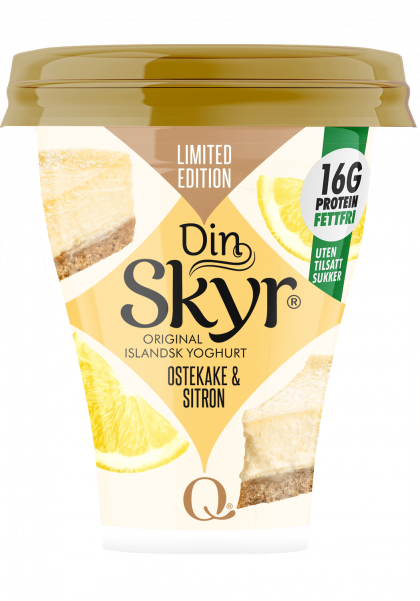 Skyr - New York Cheesecake med hint av sitron 